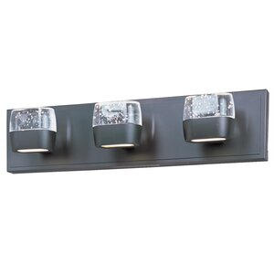 Brose 3-Light Glass Shade Bath Bar