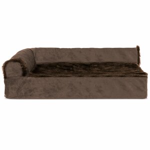 Plush and Velvet Deluxe Orthopedic Dog Sofa