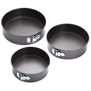 Non-Stick Round 3 Spring Form Pans