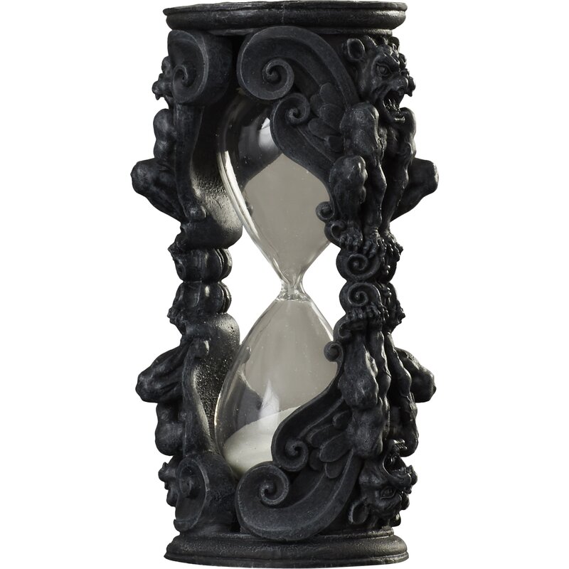 Design Toscano Gothic Grains of Time Gargoyle Hourglass & Reviews | Wayfair