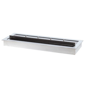 Bloc Adjustable Ventless Burner Ethanol Fireplace Insert with Fuego Box by Bio-Blaze
