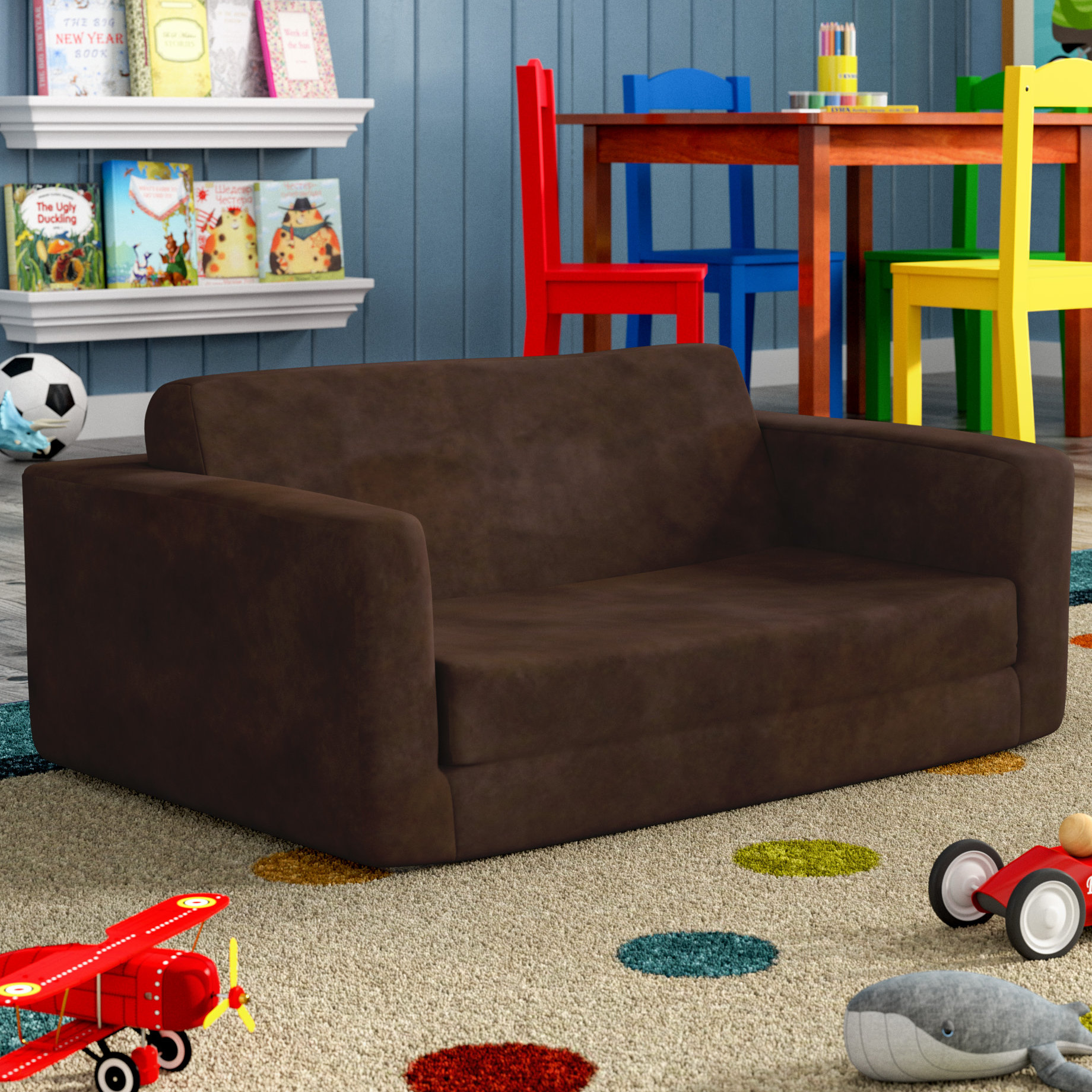 Viv Rae Giancarlo Flip Toddler Sofa Reviews Wayfair