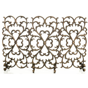 Iron Beautiful Fireplace Screen Wayfair Save