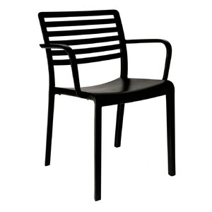 Carpentier Stacking Patio Dining Chair (Set of 2)