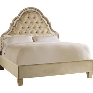 Sanctuary Upholstered Platform Bed by Hooker Furniture