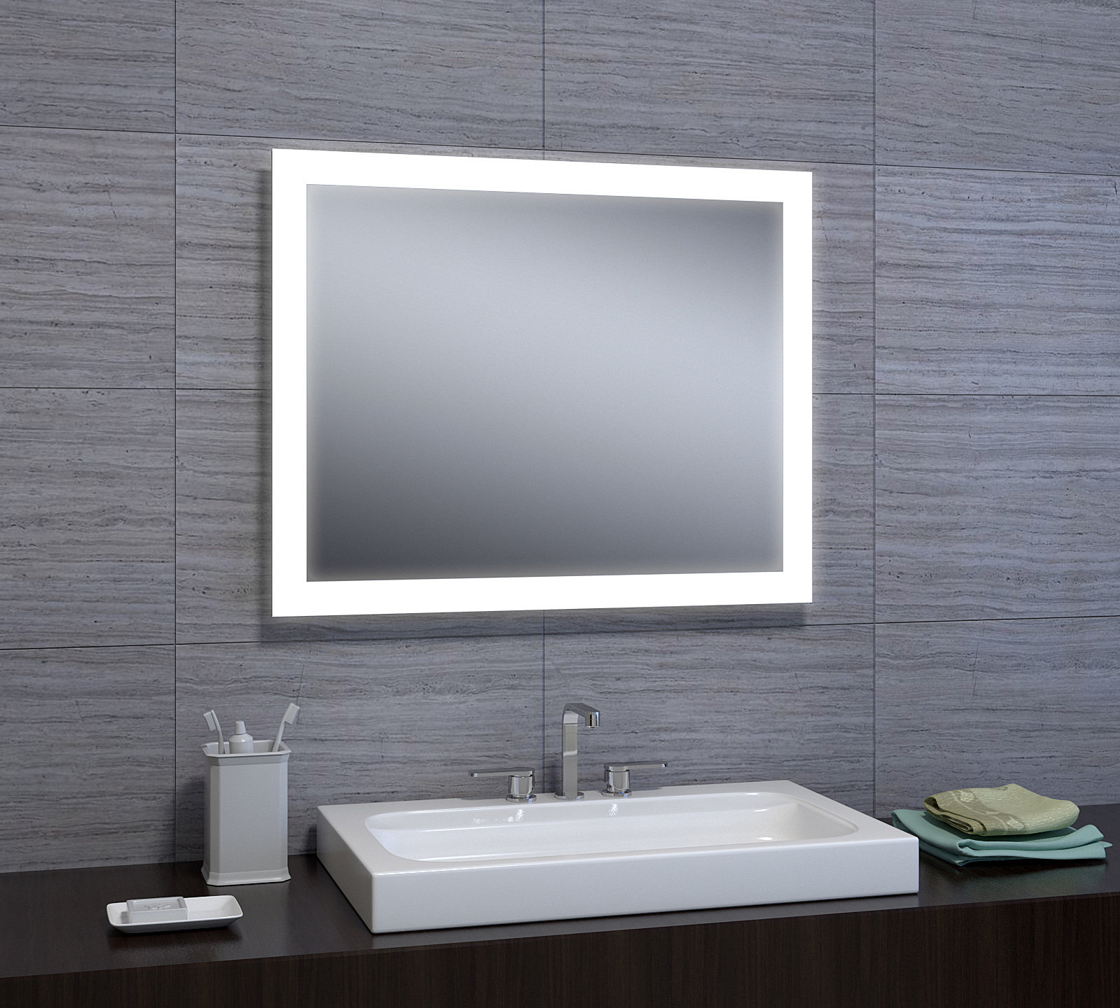 Orren Ellis Dipali Led Bathroom Vanity Mirror Wayfair