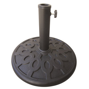 Patio Umbrella Stands Bases You Ll Love Wayfair Ashmore Resin Free Standing Umbrella Base