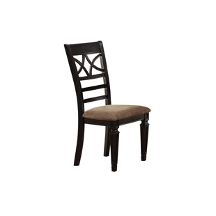 Double X Back Dining Chair Wayfair Otisco Double X Back Upholstered Dining Chair Set Of 2