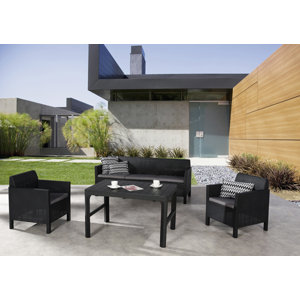 4-tlg. Loungesofa-Set Amalfi mit Kissen von Gart..