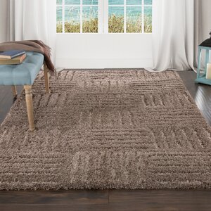 Millicent Hand-Woven Brown Area Rug