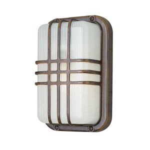 Hintz 1-Light Outdoor Bulkhead Light