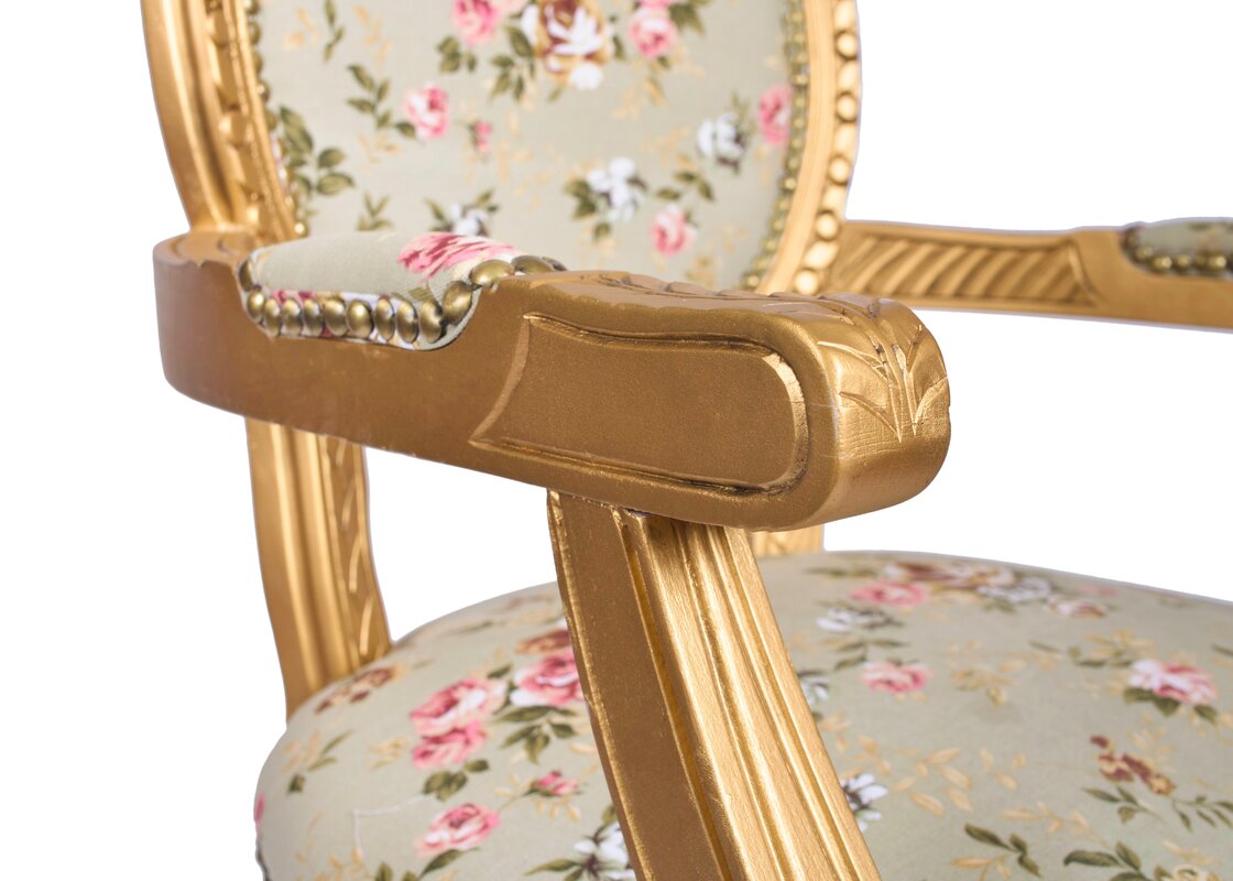 floral print dining room chair