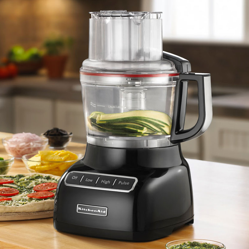 Kitchenaid 9 Cup Food Processor With Exactslice System Wayfair 9 Cup Food Processor With Exactslice System