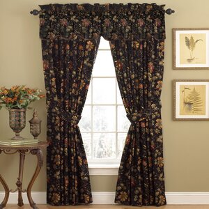 Felicite Rod Pocket Window Single Curtain Panel