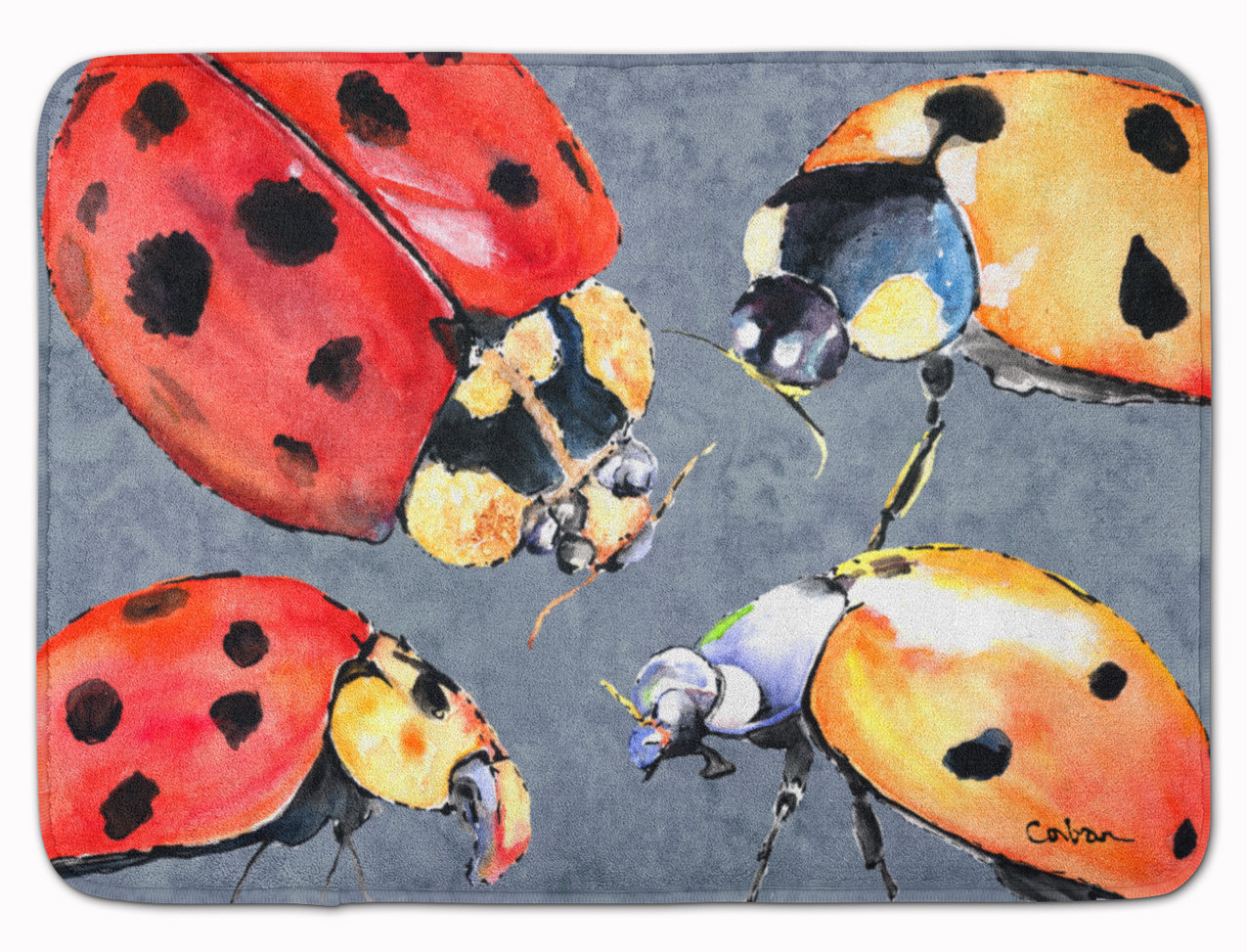 Bloomsbury Market Mallory Lady Bug Multiple Memory Foam Bath Rug Reviews Wayfair