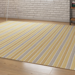 Altair Yellow Area Rug Set