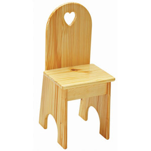 Heart Kids Desk Chair by Little Colorado