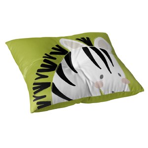 Zebra Floor Pillow