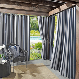 Blue Striped Curtains Drapes You Ll Love In 2019 Wayfair