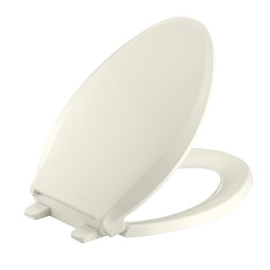 Cachet Quiet-Close with Grip-Tight Elongated Toilet Seat