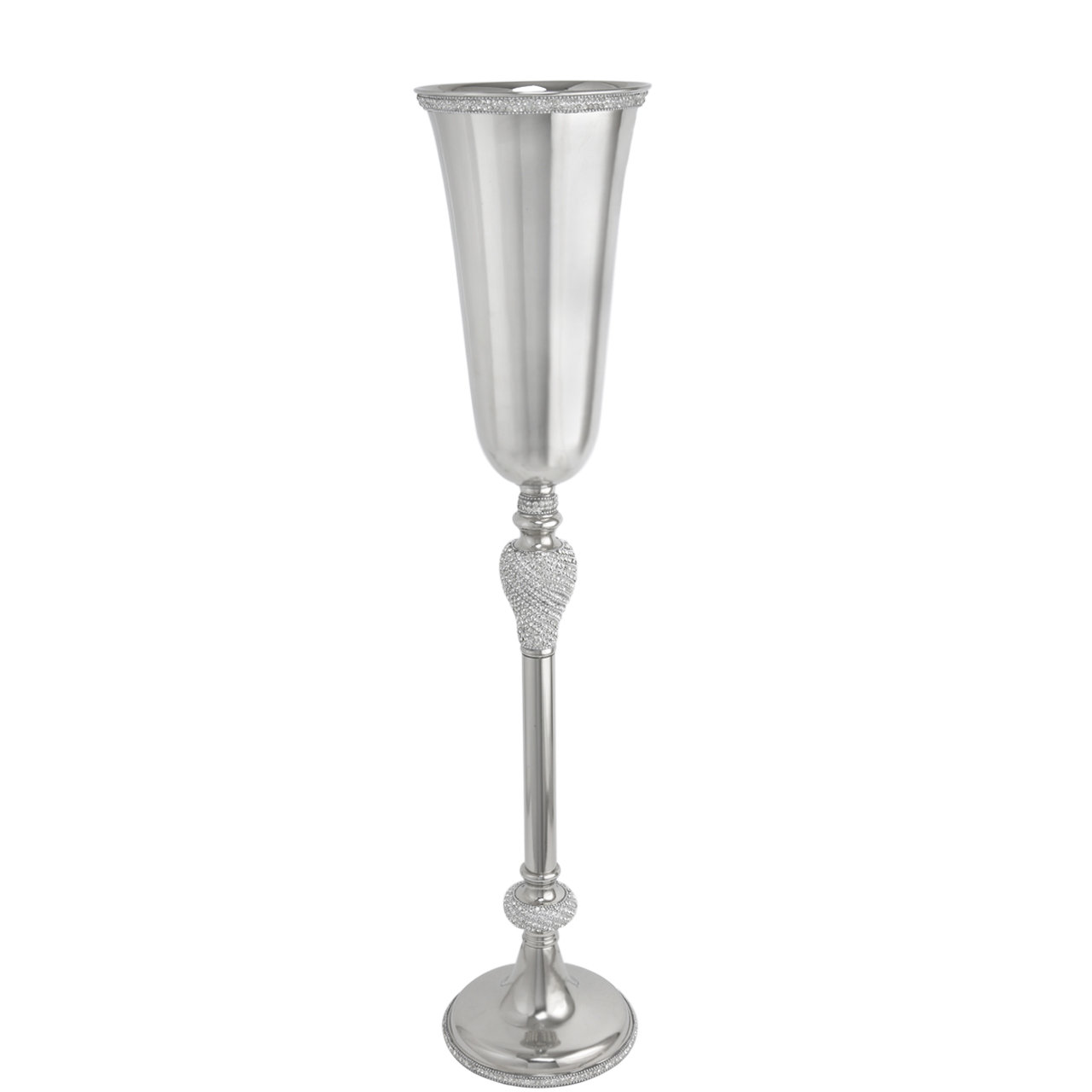 Sweeney Fluted Standing Floor Vase