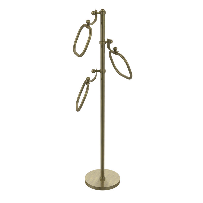 Allied Brass Free Standing Towel Stand Wayfair