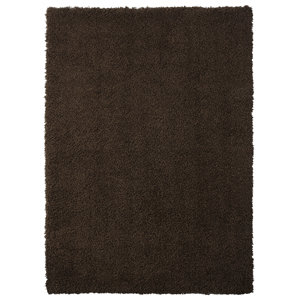 Ali Teddy Shag Chocolate Area Rug