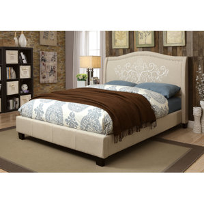 Celsie Upholstered Platform Bed by One Allium Way