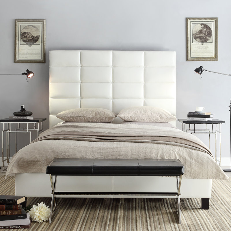 Kingstown Home Kingstown Upholstered Panel Bed & Reviews Wayfair