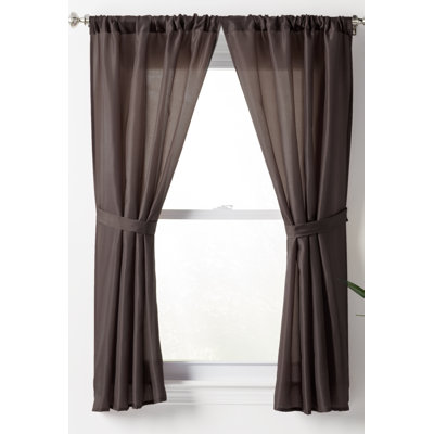 Bathroom Window Curtains Short | Wayfair