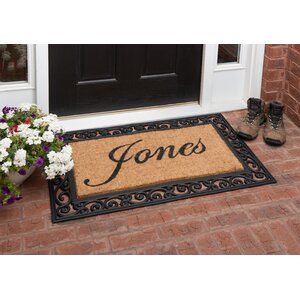 YourOwn Custom Rubber Welcome Doormat