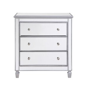 Orpha Contemporary 3 Drawer Chest