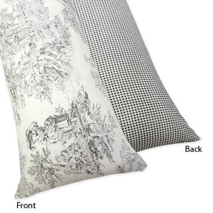 French Toile Body Pillowcase