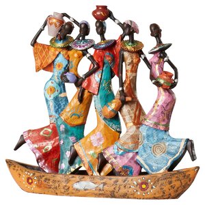 Water Carriers of Ghana Figurine