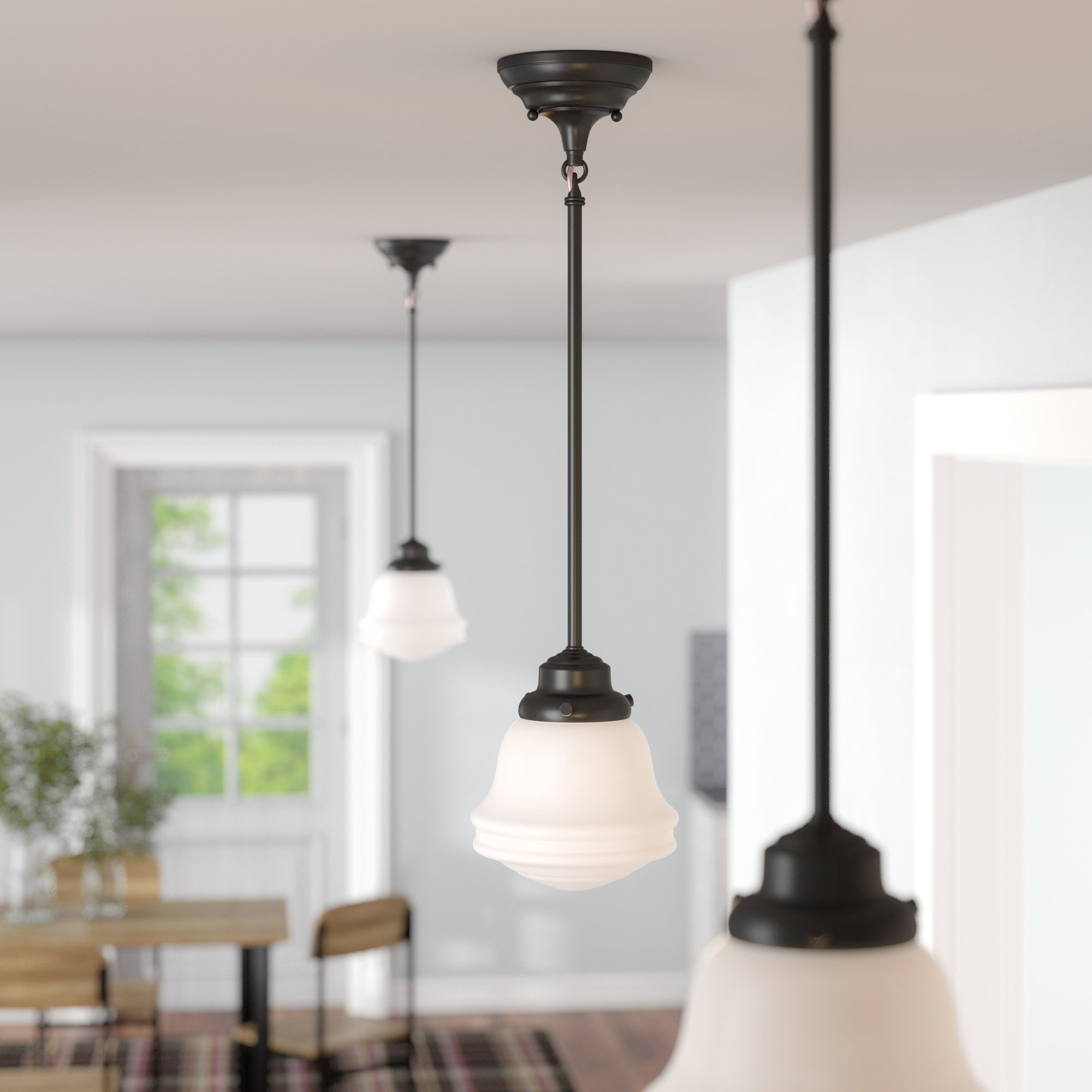 Margaree 1 Light Single Schoolhouse Pendant Margaree 1 Light Single Schoolhouse Pendant