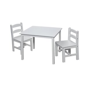 Kids' 3 Piece Writing Table and Chair Set