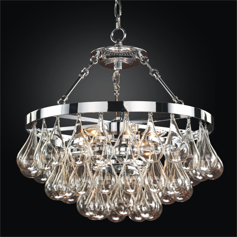 Glow Lighting Concorde 6 Light Crystal Chandelier Reviews Wayfair Default Name