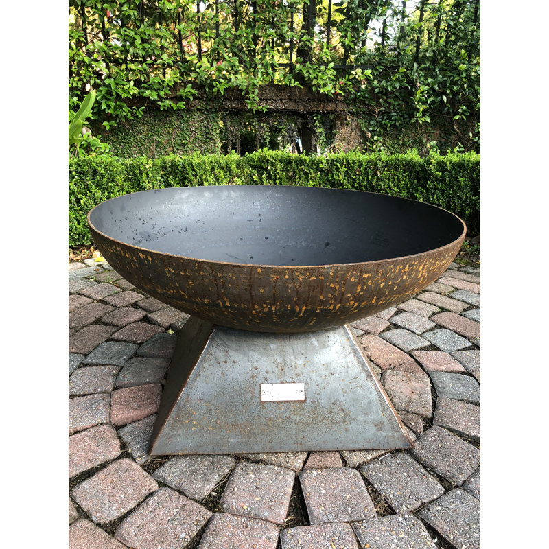 Seasons Fire Pits Pyramid Steel Wood Burning Pit Wayfair