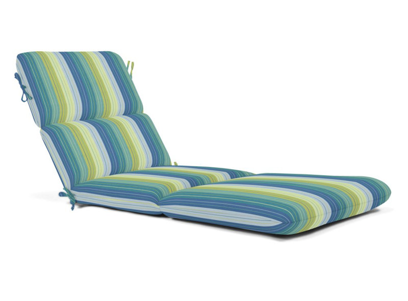 Indoor/Outdoor Sunbrella Chaise Lounge Cushion & Reviews ...