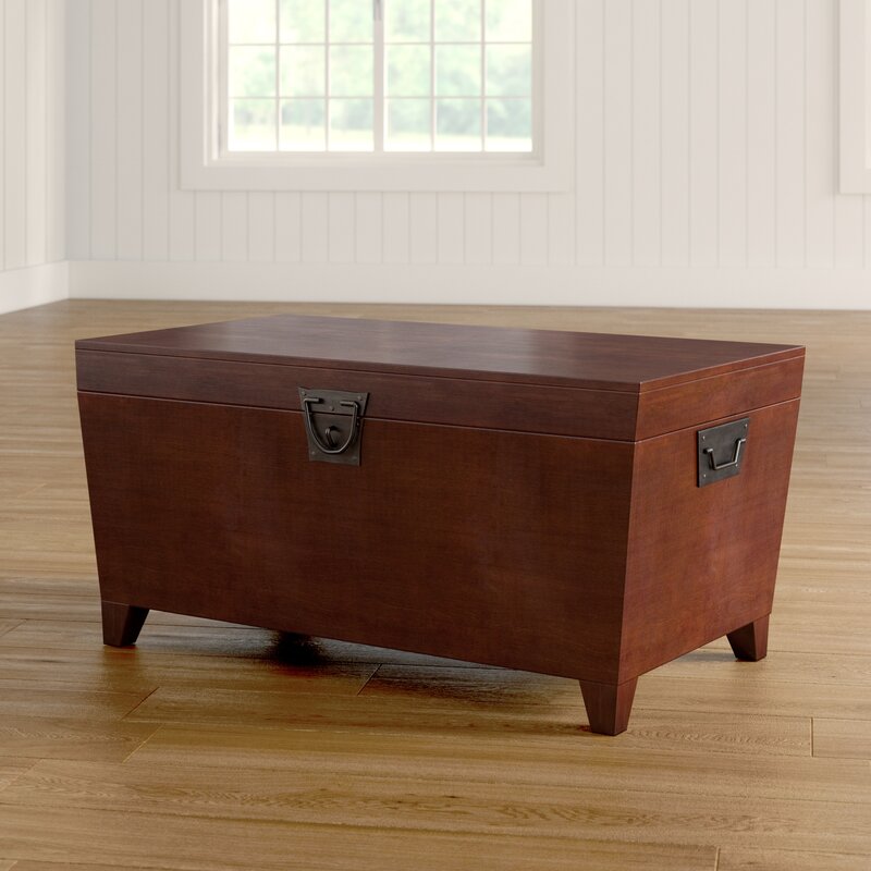 Charlton Home Bischoptree Storage Trunk Coffee Table & Reviews | Wayfair