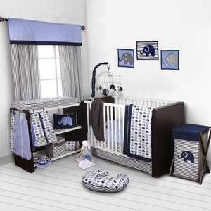 Yasmeen 10 Piece Crib Bedding Set