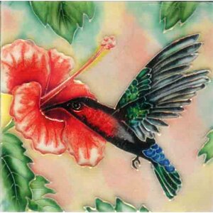 Hummingbird #Tile Wall Decor