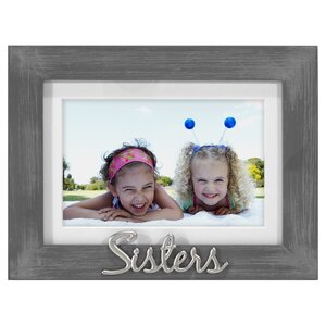 Sisters Distress Picture Frame