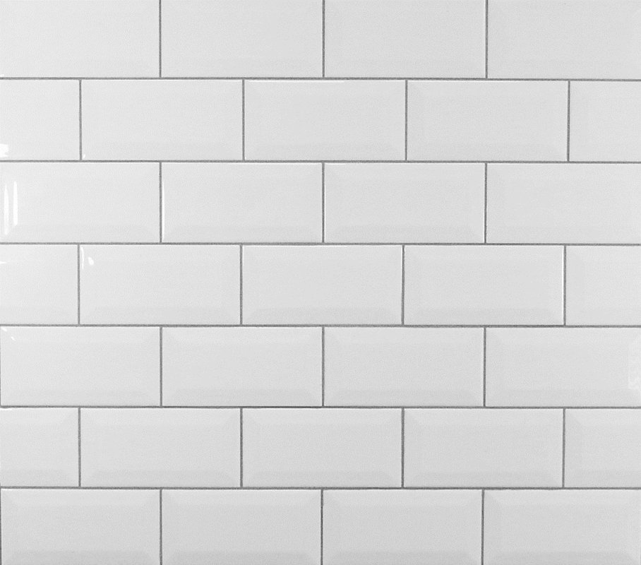  Mulia  Tile  Classic 3 x 6 Beveled Ceramic  Subway Tile  in 