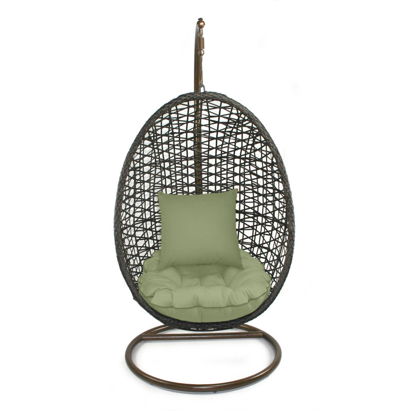Patio Heaven Skye Bird's Nest Swing Chair with Stand & Reviews Wayfair