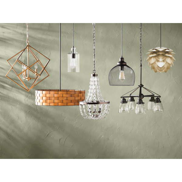 Willa Arlo Interiors Ojas Geometric 3 Light Chandelier Willa Arlo Interiors Ojas Geometric 3 Light Chandelier Reviews Wayfair