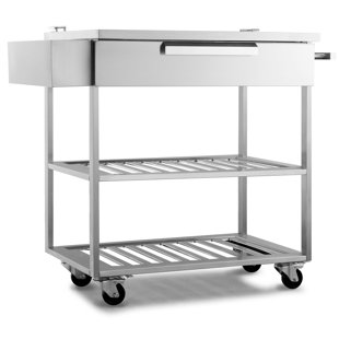 Patio Serving Carts You Ll Love Wayfair Outdoor Kitchen Bar Serving Cart