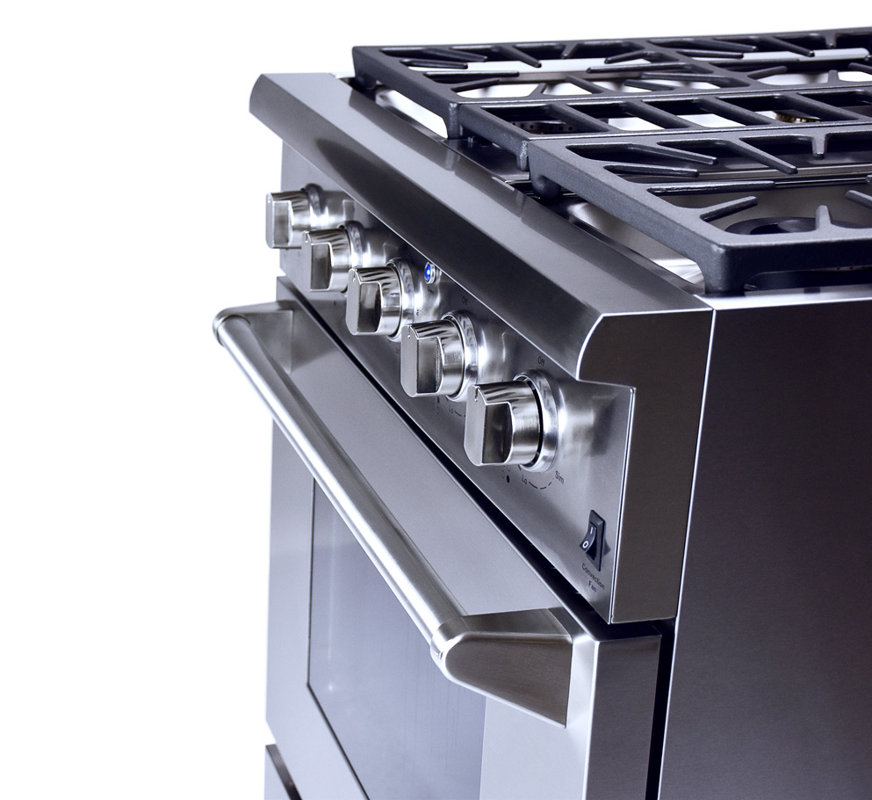 Hallman 30" Freestanding Gas Range & Reviews Wayfair