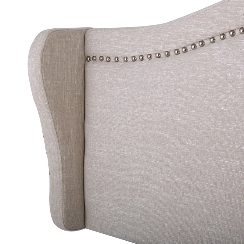 Canterbury Upholstered Wingback Headboard & Reviews Joss & Main