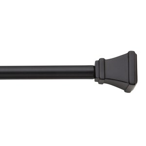 Square Petite Single Curtain Rod